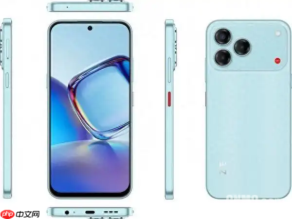 努比亚S2R新机外观揭秘：单摄+快捷按键 或为入门级