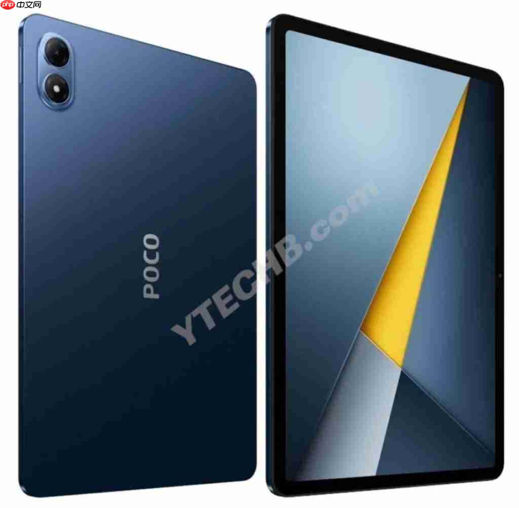 12.1″ 大屏、120Hz 更新率：POCO Pad M1 完整规格确认！