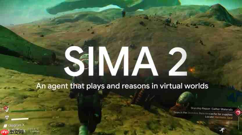 Google DeepMind推新模型SIMA 2玩《模拟山羊 3》 网友狂讚AI比人还会玩