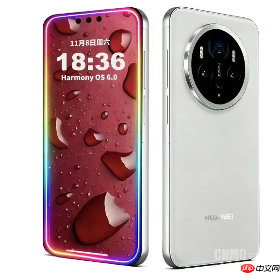 11月25日发布？华为Mate 80外观图曝光：大圆模组设计