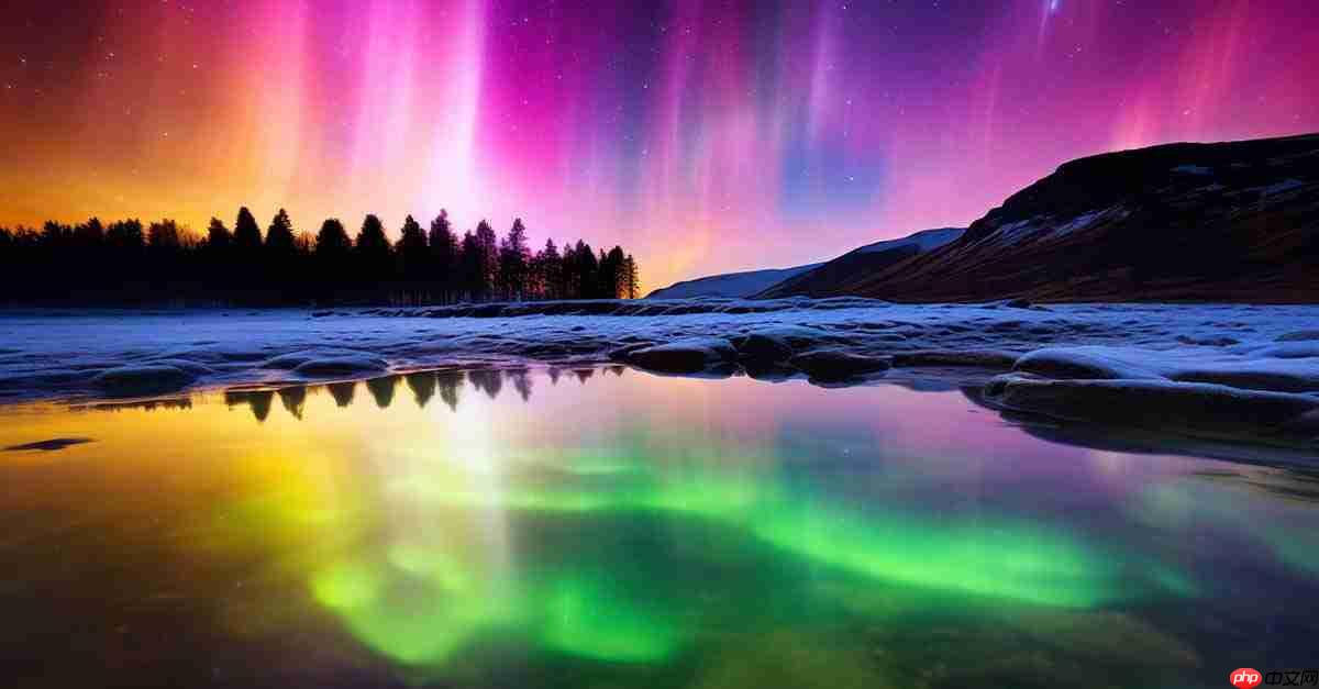 如何用iphone拍下完美极光照?「长曝光」是关键要素