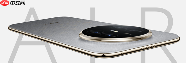 华为mate70 air今日正式开售 6.6mm+超大电池 4199起