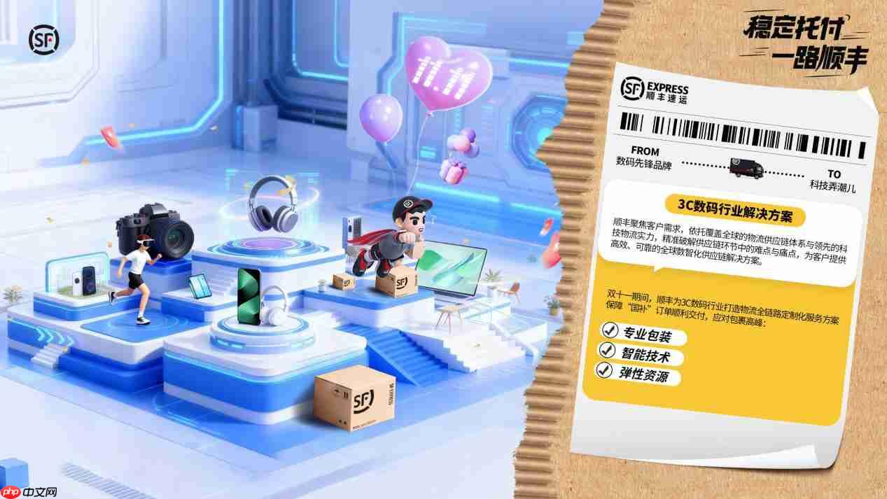助力品牌迎战双·十一高峰,顺丰智慧供应链重塑电商物流体验