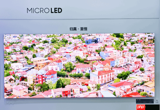 三星Micro RGB色彩技术亮相进博,智绘AI家电新视界