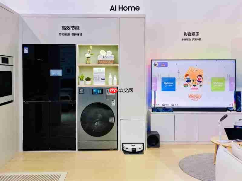 进博会“全勤生”三星的AI全景图：AIHome中国首秀