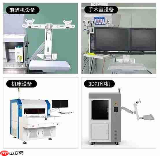 显示器支架：从办公到医疗工业的“无声守护者”，TOPSKYS如何脱颖而出