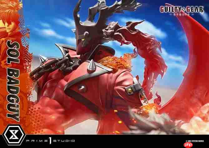 《罪恶装备 -奋战-》男主角索尔高端雕像公布 酷炫极致