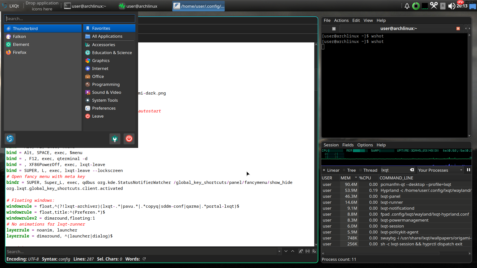 轻量级 Linux 桌面环境 LXQt 2.3 发布