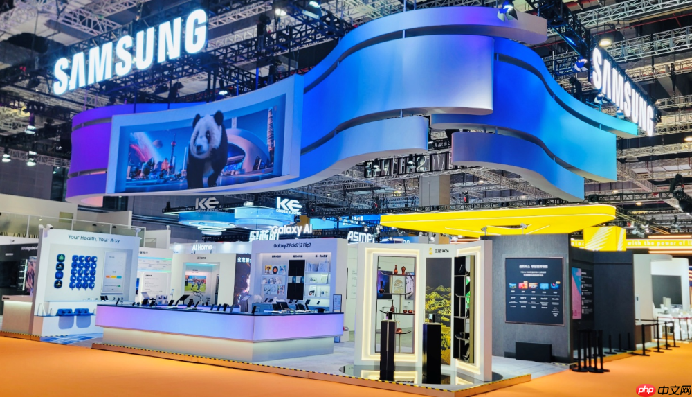 亮相第八届进博会,三星以AI创新引领未来生活
