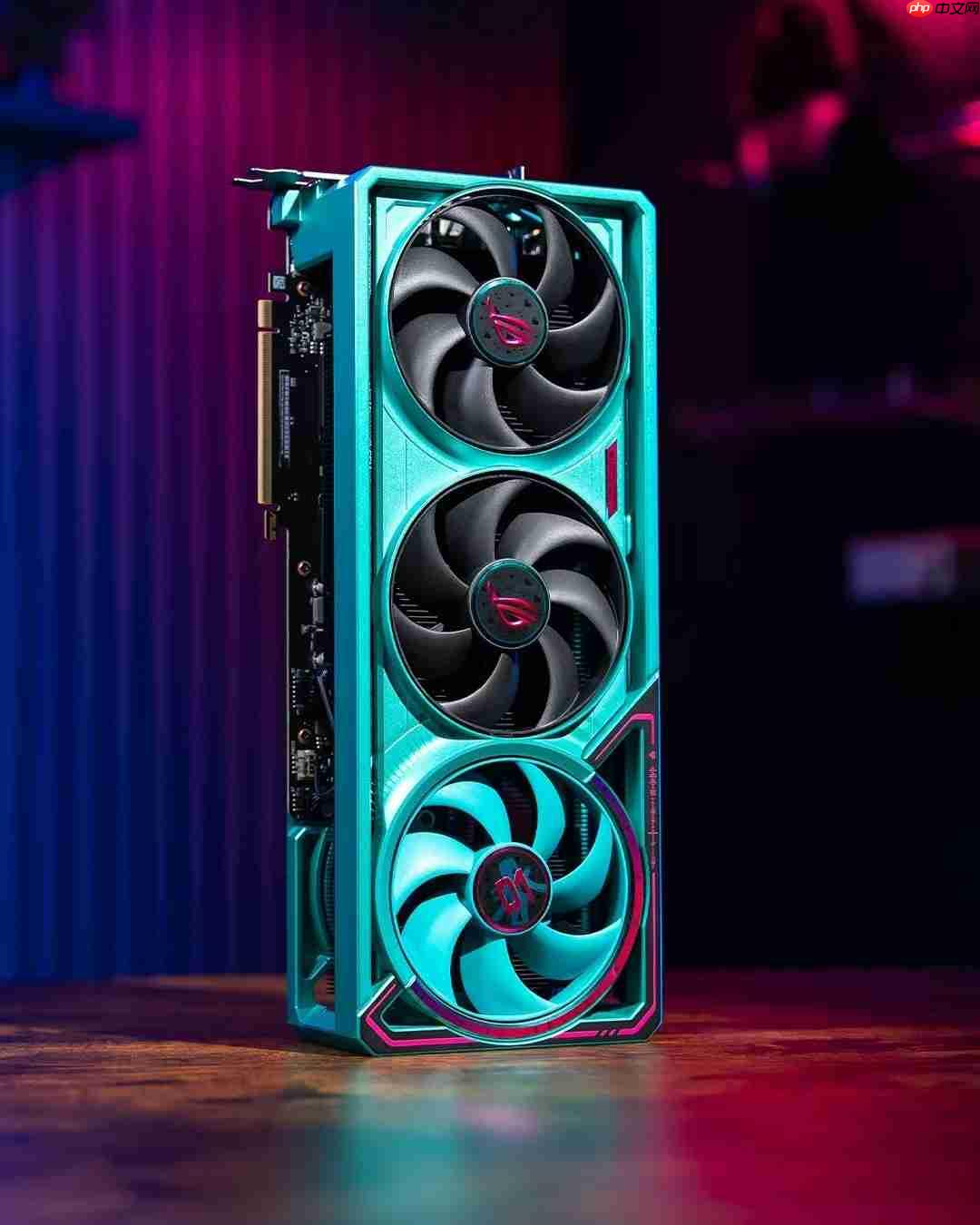 双·11颜值至上！ ROG夜神RTX5080 RO姬x初音未来版显卡