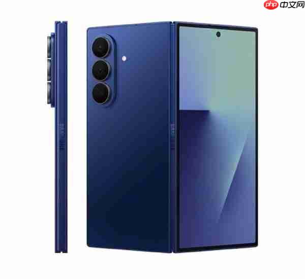三星Z TriFold三折叠更多细节曝光！外观与Fold7相似