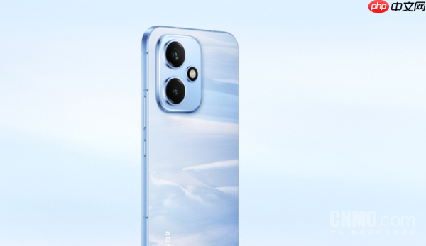 荣耀500系列新机设计图曝光:横向镜头模组配直屏