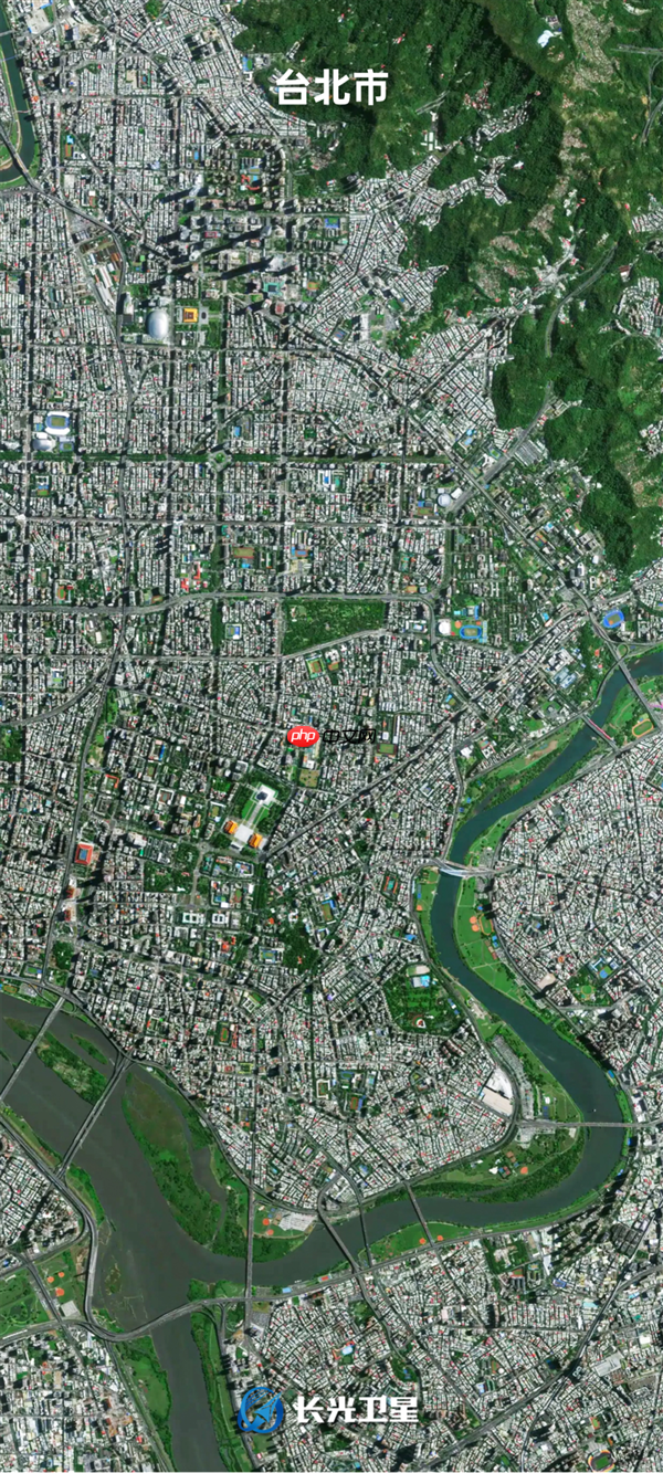 中国驻美大使馆发布台湾省新竹科学园高清卫星照：美国很紧张