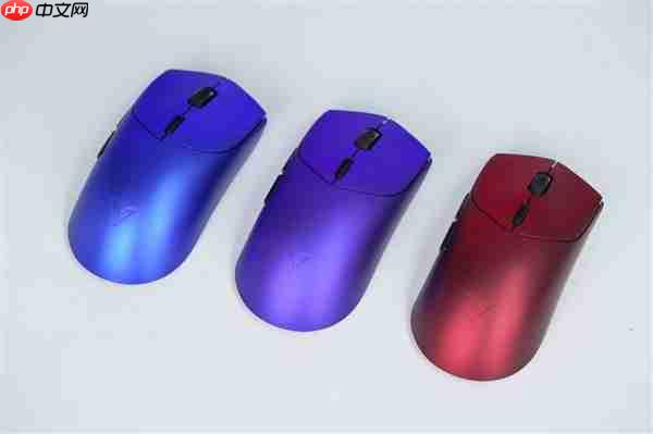 质感金属漆涂装！雷柏VT7二代系列鼠标图赏
