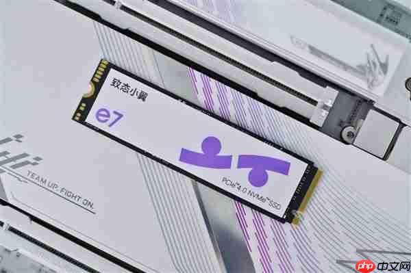 疾速6000MB/s!长江存储致态小翼e7 1TB SSD图赏