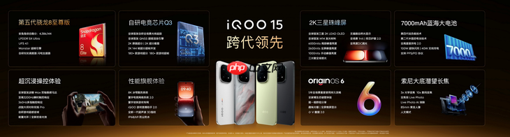 iQOO 15开售:2K珠峰屏+自研Q3芯片 重塑手游视效新标杆