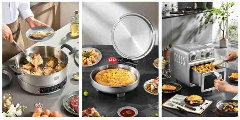 中国家用电饼铛“健康起点”！利仁中国家用不锈钢产品携0涂层设计问世