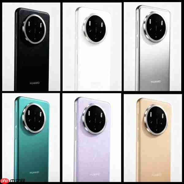 华为Mate 80系列渲染图曝光：延续圆形模组 配色达6款