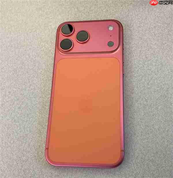 iPhone 17 Pro机身褪色 博主:无法避免