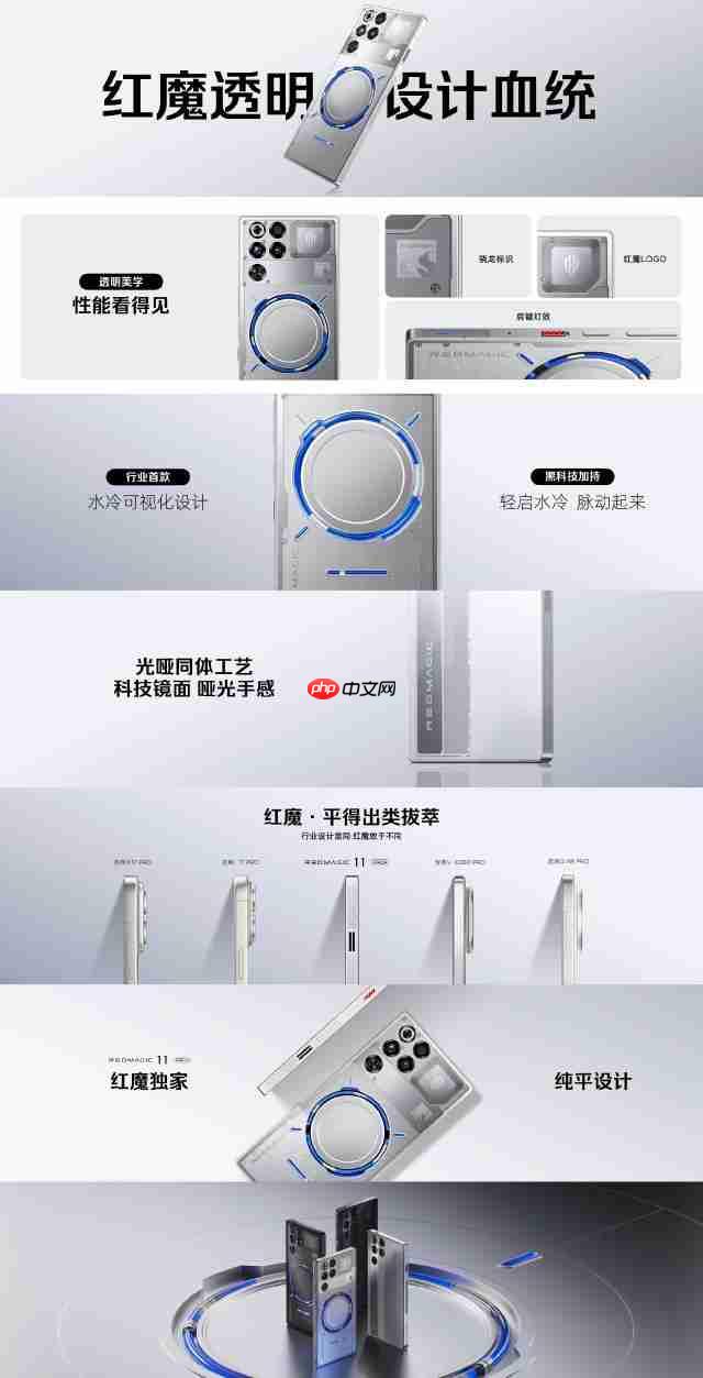 红魔11 Pro系列正式发布：Pro配8000mAh大电池 Pro+有水冷！