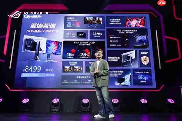 ROG新品超玩会重磅发布 ROG超杀27 Pro二代电竞显示器!