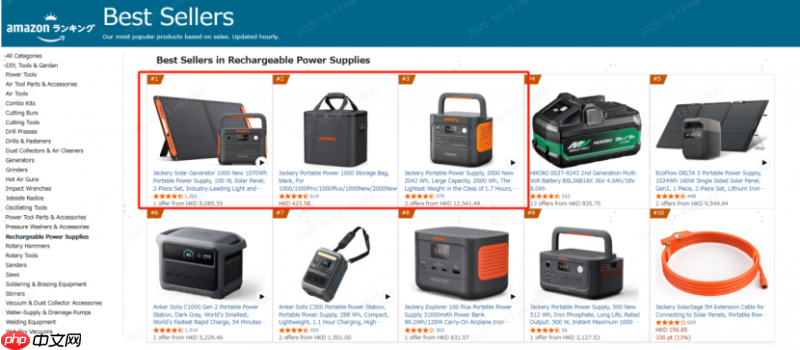亚马逊秋季Prime会员日大促收官:华宝新能Jackery多国霸榜,领跑全球!