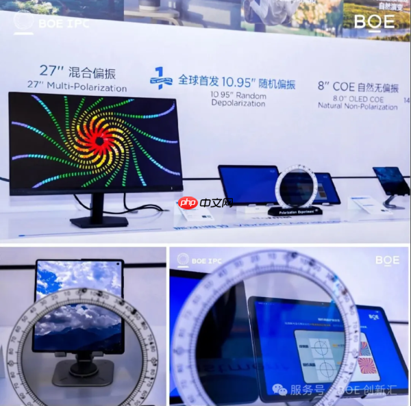 BOEIPC 2025:京东方发布“自然光”显示技术(BNL),引领健康视觉新风向!