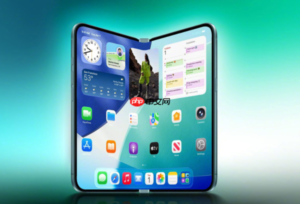 进军折叠屏!曝苹果未来两年将发布两款折叠屏iPhone