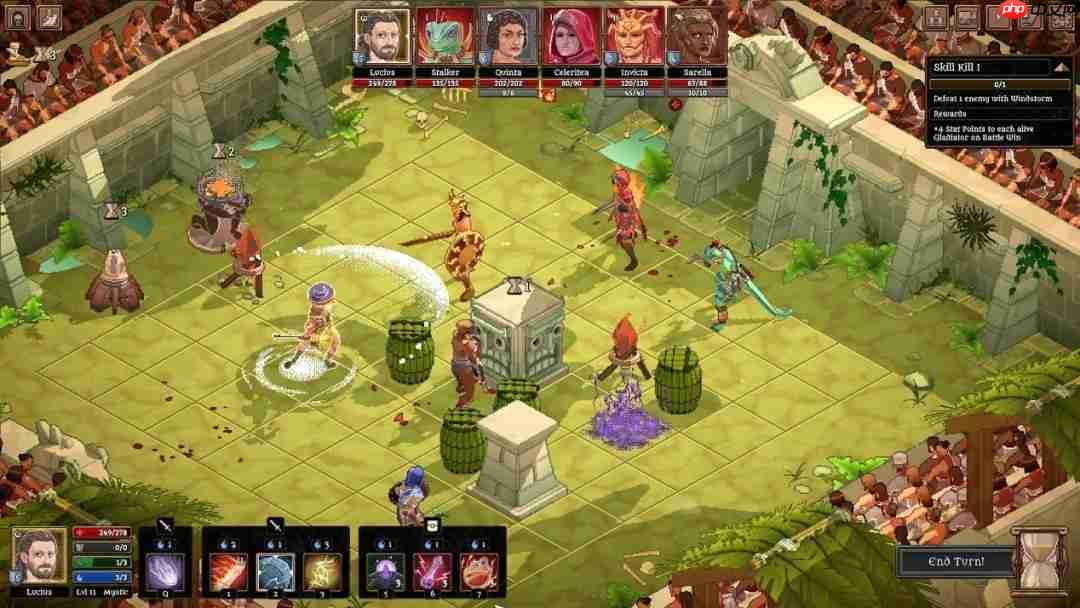 精美像素风回合制策略《角斗士血域》全新试玩Demo上线!新增职业、武器及将于11.5抢先体验