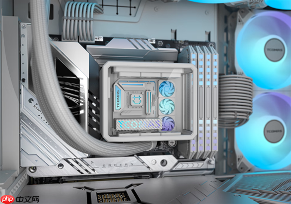 钛钽LA300 360水冷首发499元:冷头套娃微观“海景房”