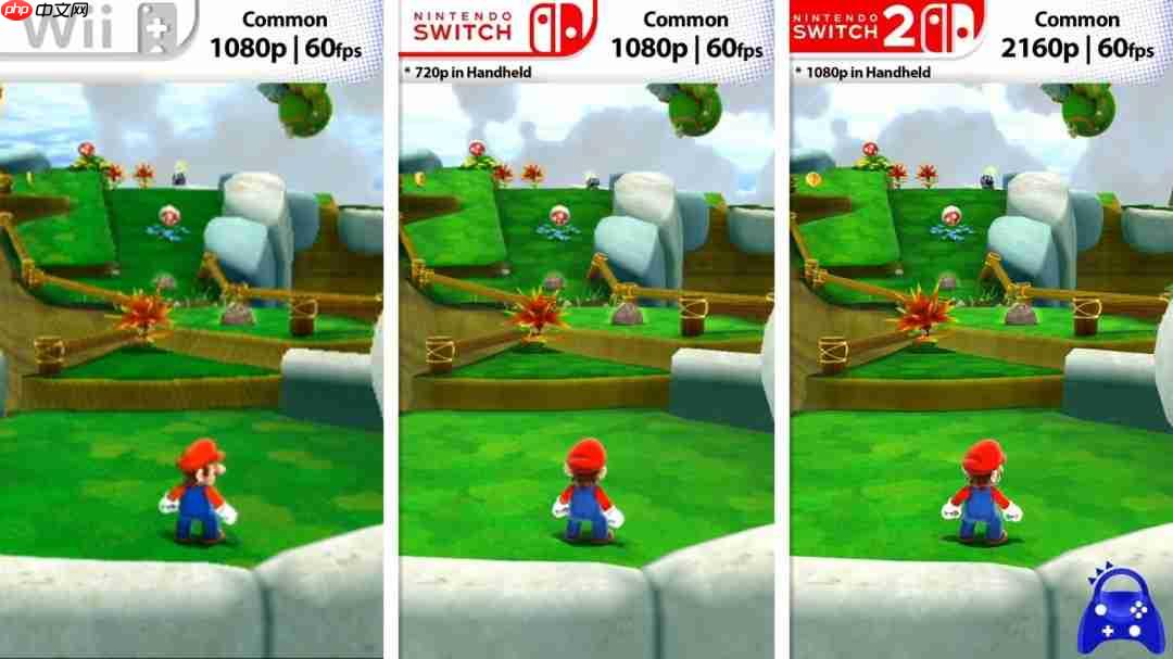 新增原生4K!《超级马里奥银河1+2》历代主机对比
