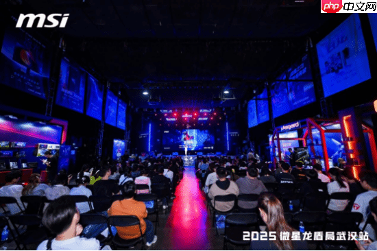 微星2025龙盾局武汉站盛大举办，超频盛宴共绘硬件江湖
