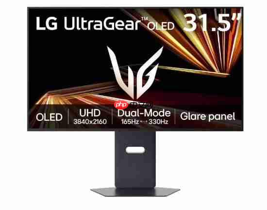 LG 32GX850A OLED显示器上市：支持高刷双模间切换 售价6299元