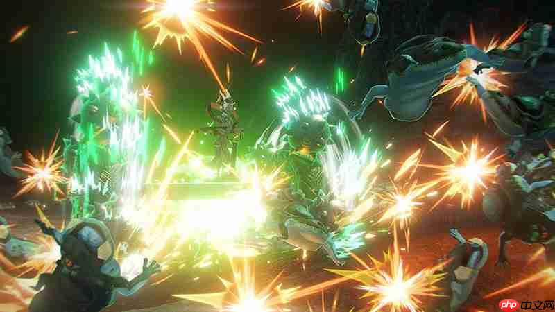 力大无穷塞尔达！ 《塞尔达无双：封印战纪》新截图