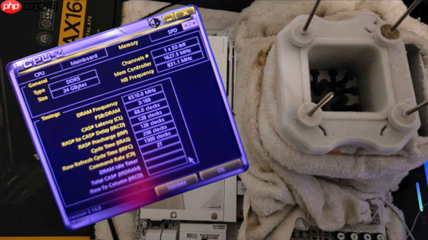 全新世界纪录!DDR5内存超频首次突破13020MT/s