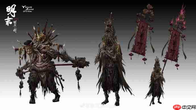 《明末：渊虚之羽》概念原画图公布！包含未登场角色