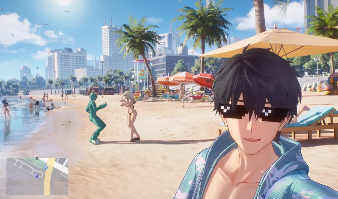 网易《无限大》玩法预告：要素过多！真成二次元GTA了