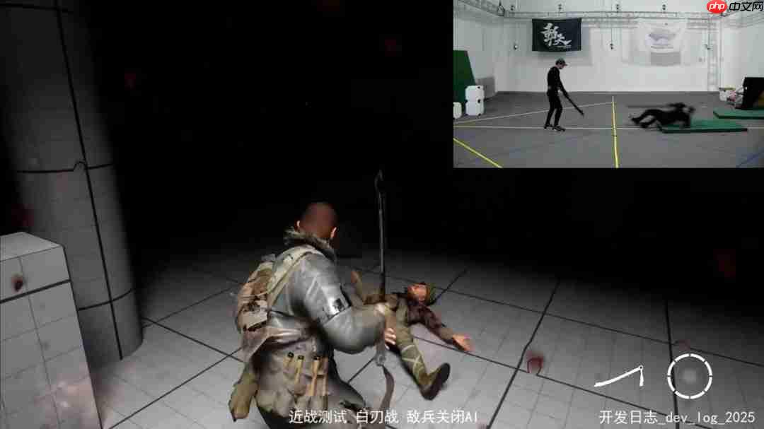 抗日游戏《山河在》开发日志 近战和绳索攀爬展示