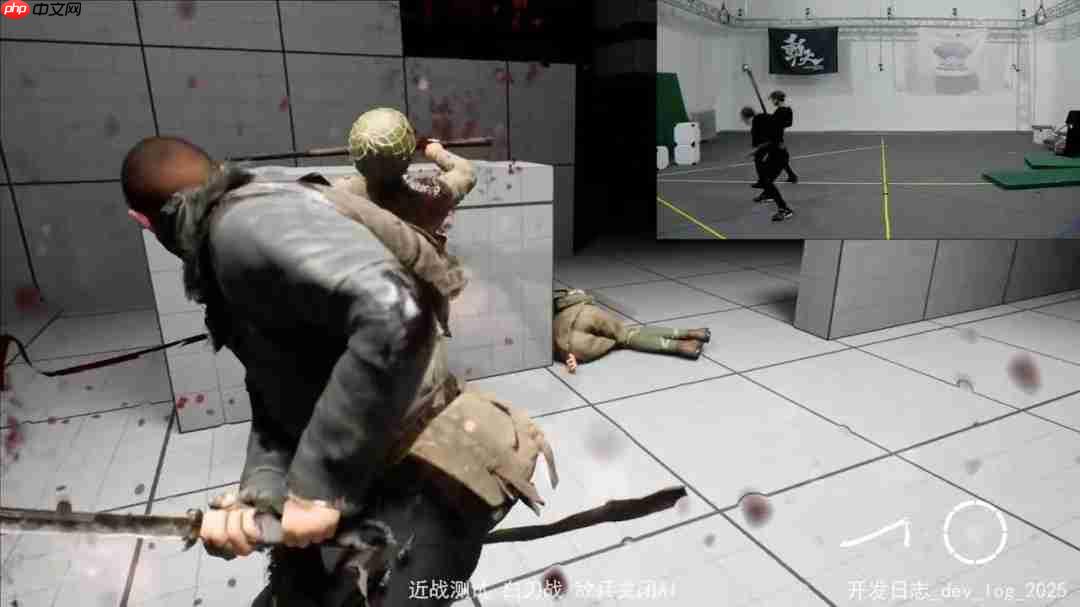 抗日游戏《山河在》开发日志 近战和绳索攀爬展示