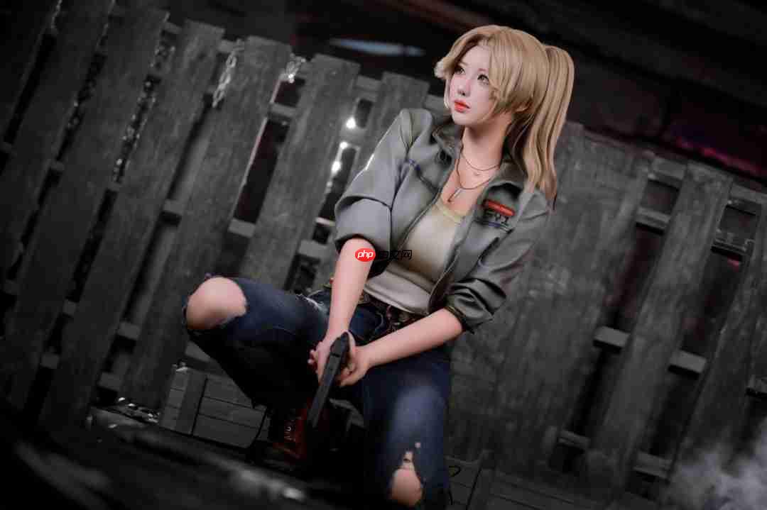 还原度超高!性感韩援Yasal最新《消逝的光芒:困兽》COS美图