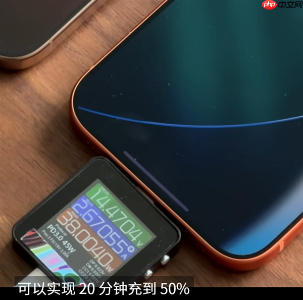 iPhone 17 Pro Max充电实测:没必要买329元的新充电头