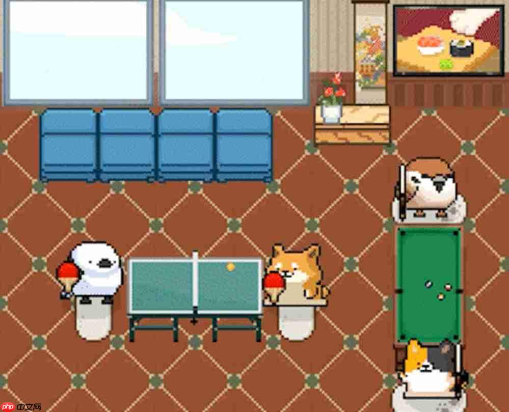 温泉馆新伙伴!《线条小狗:动物温泉》免费DLC更新现已上线