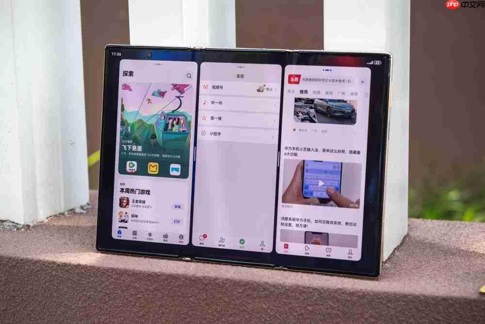 华为Mate XTs体验：降价2000元反而更强了，三折叠实用的开端？