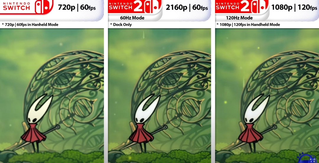 大幅提升!《空洞骑士:丝之歌》ns2与ns版性能比较