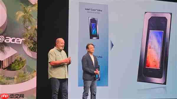 宏碁官宣Swift 16 AI:全球首款Intel Panther Lake笔记本