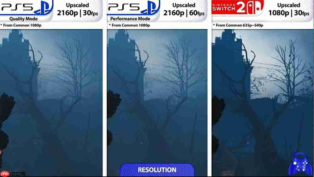 光照与细节阉割严重! 《时间旅者:重生曙光》PS5与Switch2表现对比