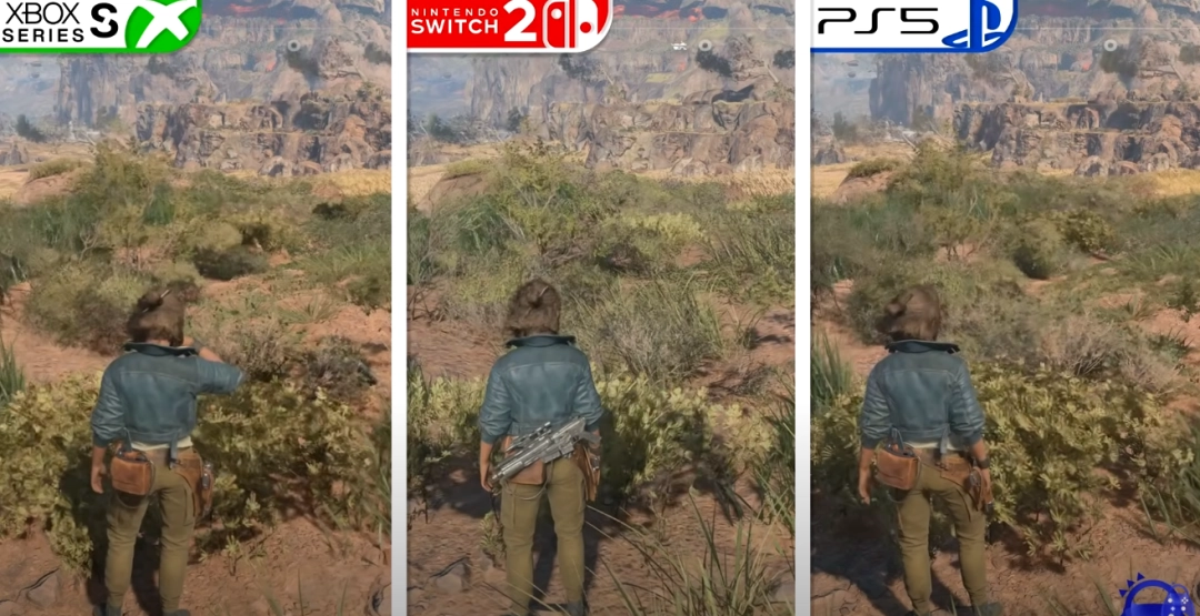 《星球大战：亡命之徒》Switch2版对比分析 帧数稳30帧！