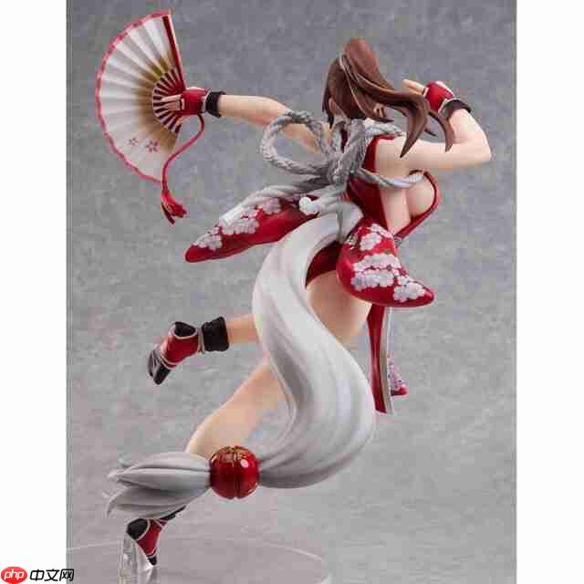 《饿狼传说》不知火舞全新高端雕像 传统清凉装性感无双