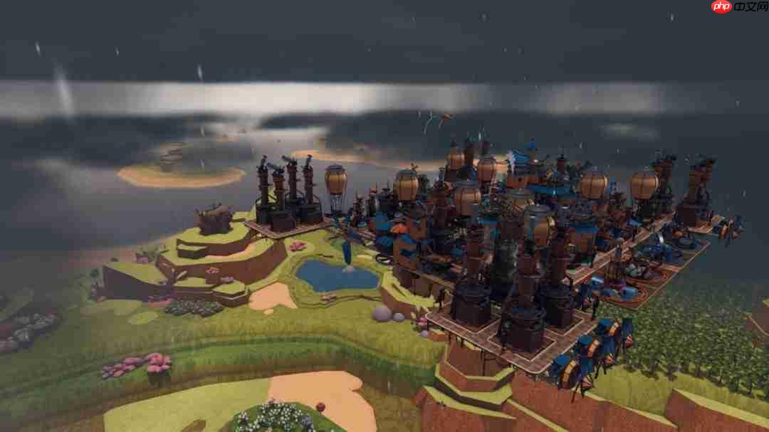 《空中帝国》大型更新上线 开放世界城市建造