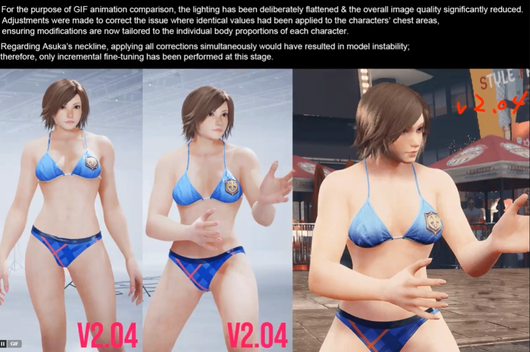 大雷回来了！《铁拳8》女角色身体部位重新调整！